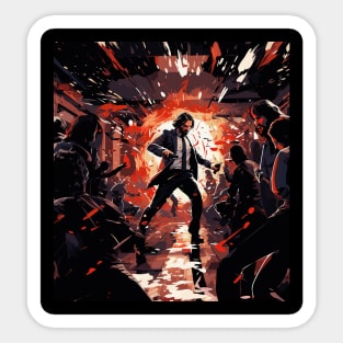 John Wick Sticker